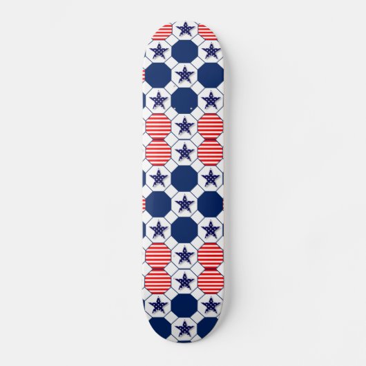 Patriottische Amerikaanse Leggings Persoonlijk Skateboard (Voorkant)