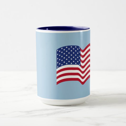 Patriottische Amerikaanse Mok Coffee Cadeee (Midden)