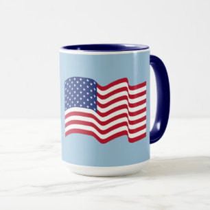 Patriottische Amerikaanse Mok Coffee Cadeee