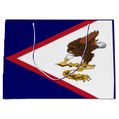 Patriottische Amerikaanse Samoa Flag Groot Cadeauzakje (Voorkant)