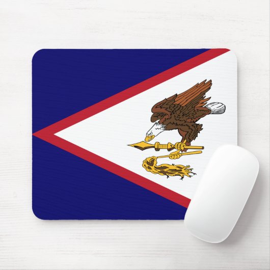 Patriottische Amerikaanse Samoa Flag Muismat (Met muis)