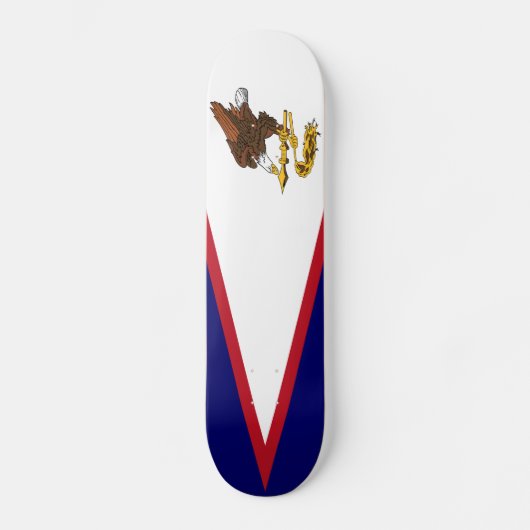 Patriottische Amerikaanse Samoa Flag Persoonlijk Skateboard (Voorkant)