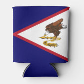 Patriottische Amerikaanse Samoa Vlag Kan Koeler (Voorkant)