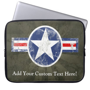 Patriottische  Amerikaanse Star Laptop Sleeve