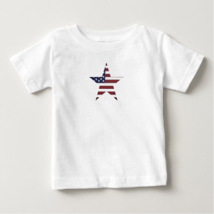 Patriottische Amerikaanse ster T-shirt