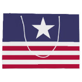Patriottische Amerikaanse stijl Groot Cadeauzakje (Achterkant)