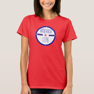 Patriottische Amerikaanse T-Shirt