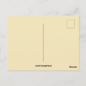 Patriottische Amerikaanse Thanksgiving Turkije in  Briefkaart (Achterkant)