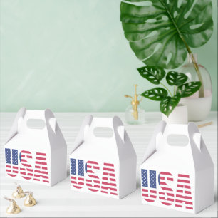 Patriottische Amerikaanse Trots Partij Behandeling Bedankdoosjes