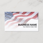 Patriottische Amerikaanse Veteranendienst Visitekaartje (Voorkant)