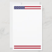 Patriottische Amerikaanse vlag (Achterkant)