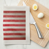 Patriottische Amerikaanse vlag 50 sterren Theedoek (Quarter Fold)