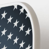Patriottische Amerikaanse vlag aangepaste pickleba Pickleball Paddle (Links Detail)