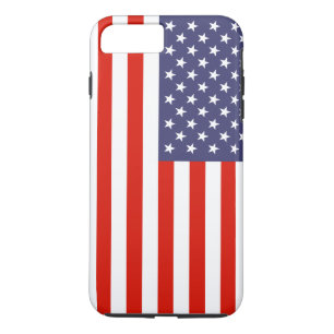 Patriottische Amerikaanse vlag, aanpasbaar Case-Mate iPhone Case