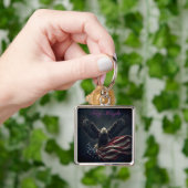 Patriottische Amerikaanse vlag adelaar Sleutelhanger (Hand)