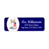 Patriottische Amerikaanse vlag Amerikaanse vlag Pa Etiket (Voorkant)