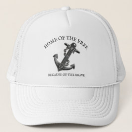 Patriottische Amerikaanse vlag anker piraten nauti Trucker Pet