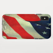 Patriottische Amerikaanse vlag Apple iPhone XS Max Case-Mate iPhone Case (Achterkant (horizontaal))