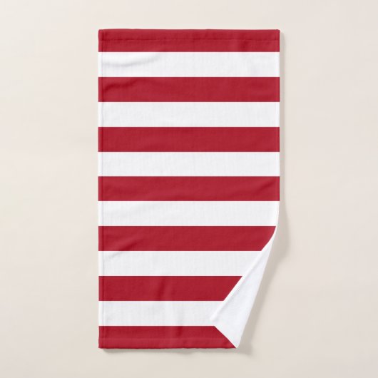 Patriottische Amerikaanse vlag badhanddoek set Bad Handdoek (Handdoek)