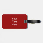 Patriottische Amerikaanse vlag Bagagelabel (Achterkant horizontaal)