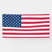 Patriottische Amerikaanse vlag Banner USA (Horizontaal)