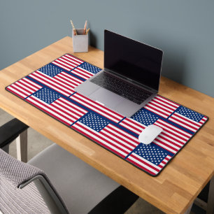 Patriottische Amerikaanse vlag Bureaumat