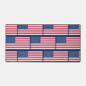 Patriottische Amerikaanse vlag Bureaumat (Voorkant)