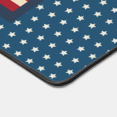 Patriottische Amerikaanse Vlag Bureaumat Cadeau (Hoek)