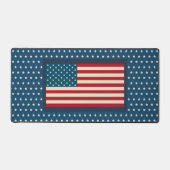 Patriottische Amerikaanse Vlag Bureaumat Cadeau (Voorkant)