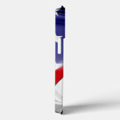 Patriottische Amerikaanse vlag Case-Mate iPhone Case (Achterkant / Rechts)