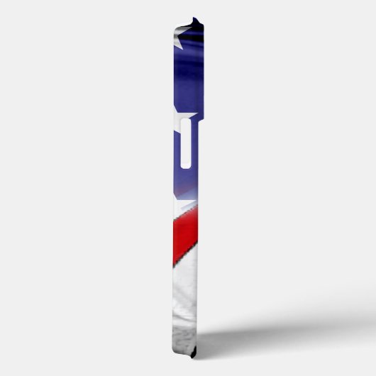Patriottische Amerikaanse vlag Case-Mate iPhone Case (Achterkant / Rechts)