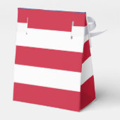 Patriottische Amerikaanse vlag Dank je wel Bedankdoosjes (Achterkant)