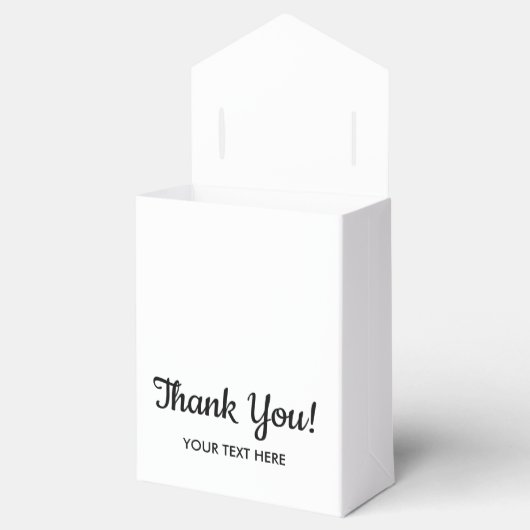 Patriottische Amerikaanse vlag, dank u wel voor Fa Bedankdoosjes (Geopend)