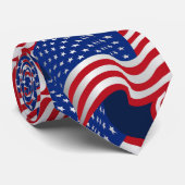 Patriottische Amerikaanse Vlag Das (Opgerold)