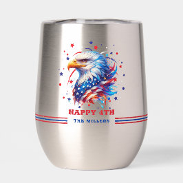 Patriottische Amerikaanse vlag Eagle