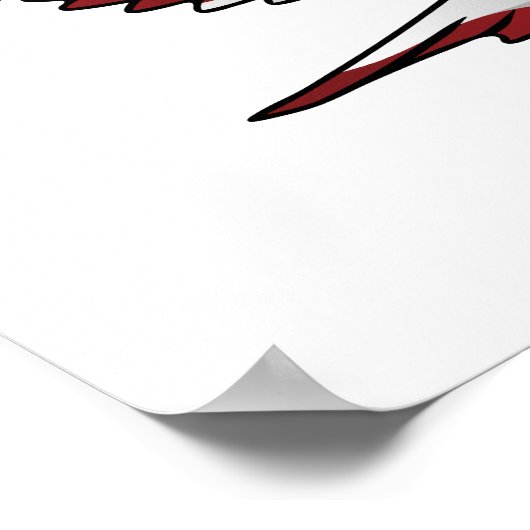 Patriottische Amerikaanse vlag Eagle Poster (Hoek)