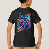 Patriottische Amerikaanse vlag Eagle T-shirt (Achterkant)