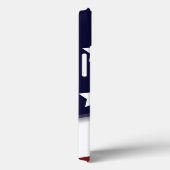 Patriottische Amerikaanse vlag en paard Case-Mate iPhone Case (Achterkant / Rechts)