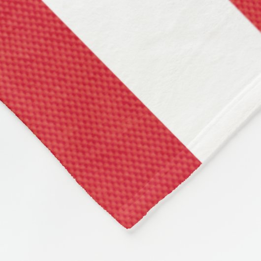 Patriottische Amerikaanse vlag Fleece Deken (Hoek)