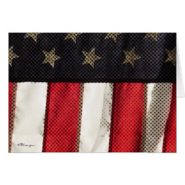 Patriottische Amerikaanse vlag Foto van Red White 