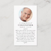 Patriottische Amerikaanse vlag gebedsmonument Contactkaartje (Voorkant)