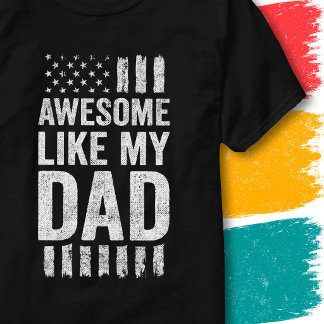 Patriottische Amerikaanse Vlag Geweldig Net Als Mi T-shirt