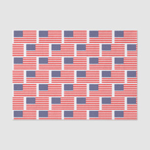 Patriottische Amerikaanse vlag giftwrap tissue pap Tissuepapier