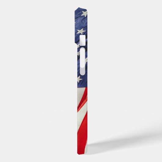 Patriottische Amerikaanse vlag Gold Eagle Aangepas Case-Mate iPhone Case (Achterkant / Links)