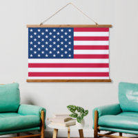 Patriottische Amerikaanse Vlag Hangtapijt