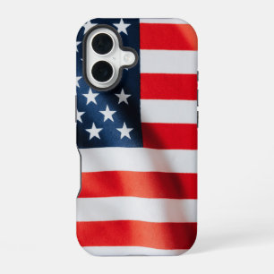 Patriottische Amerikaanse Vlag iPhone Hoes – VS 16 Hoesje