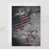 Patriottische Amerikaanse vlag Kaart (Voorkant)