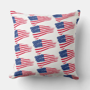 Patriottische Amerikaanse vlag Kussen