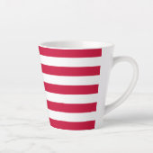Patriottische Amerikaanse Vlag Latte Mok Gift (Rechts)
