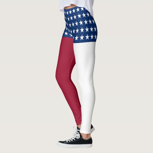 Patriottische Amerikaanse vlag Leggings (Links)